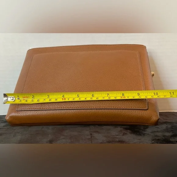 Tory Burch Blake Swingpack Crossbody/Clutch Cortado (Brown) - Authentic - Picture 4 of 8